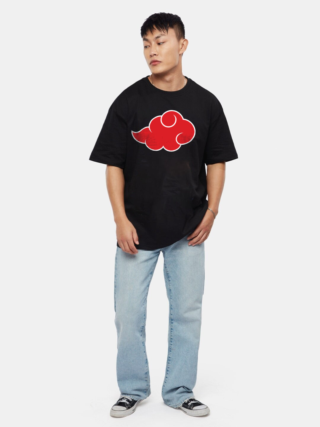 Akatsuki Logo Naruto Oversized T-Shirt