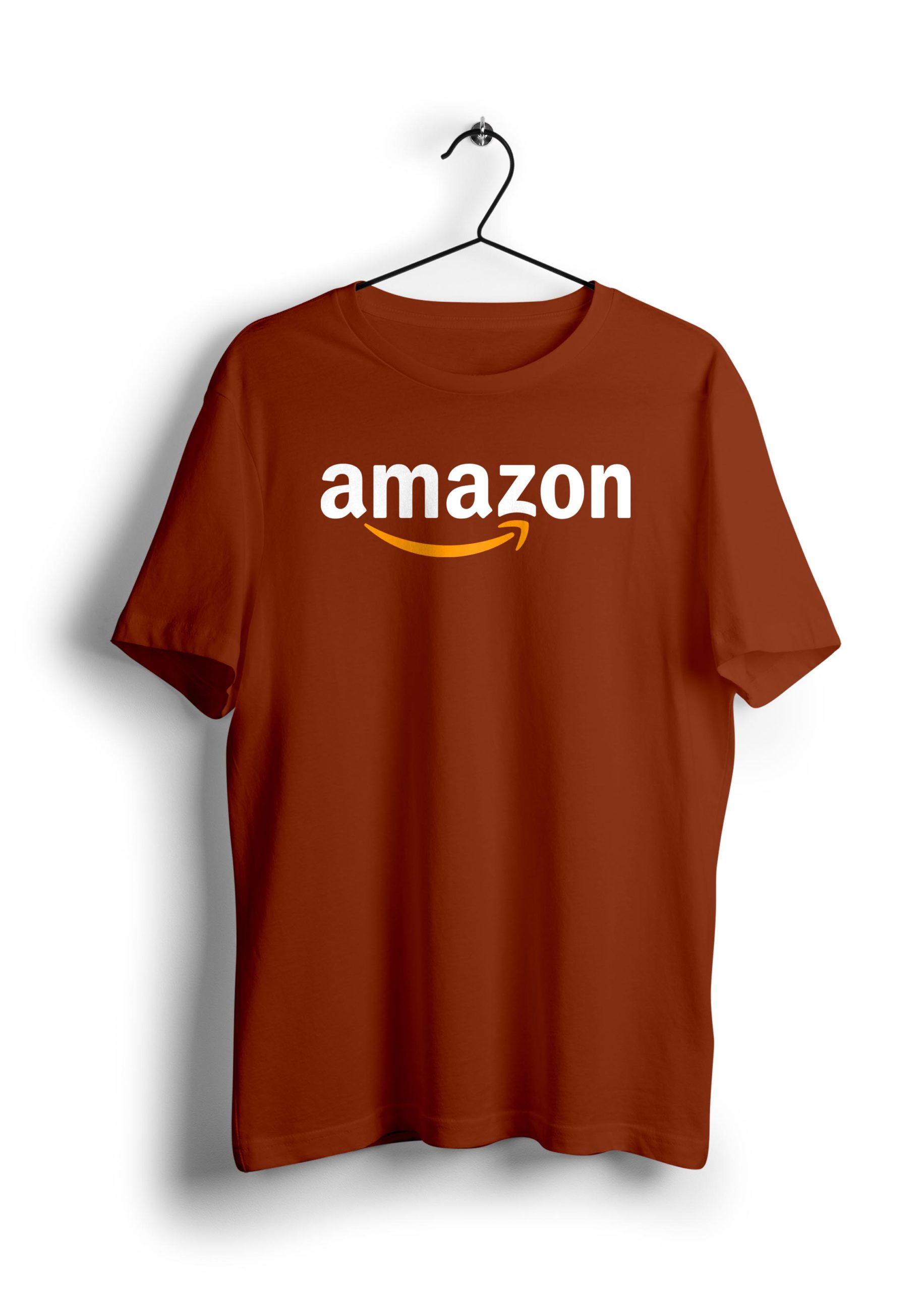 Amazon Unisex Half Sleeve T Shirt