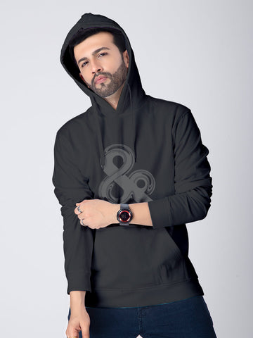 Ampersand Hoodie- Black