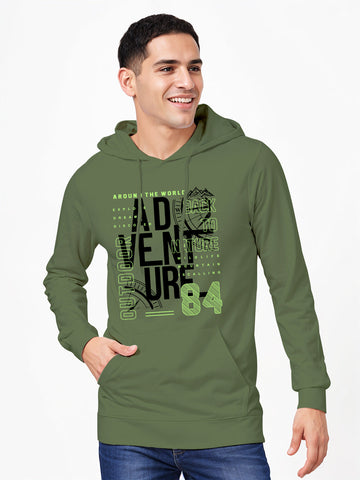 Back to Nature Hoodie - Olive Green