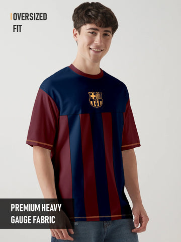 Barcelona Oversized T-Shirt - Multi Color