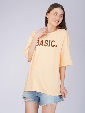 Basic Women Oversized T-Shirt