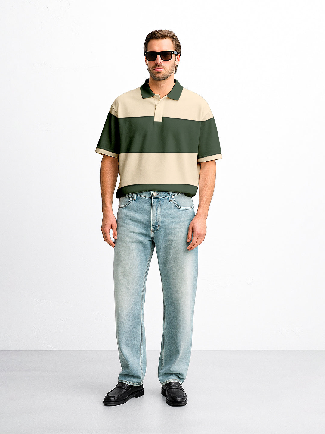Urban Grove Oversized Polo T-Shirt