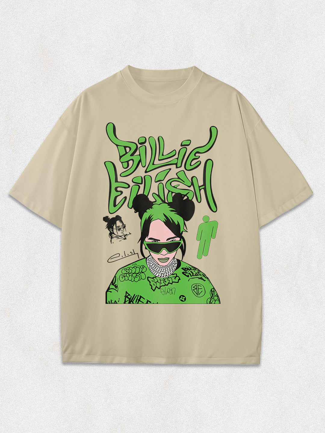 Billie eilish graffiti sweatshirt best sale