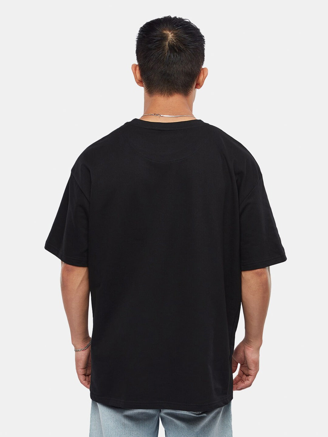 Plain Black Oversized T-Shirt