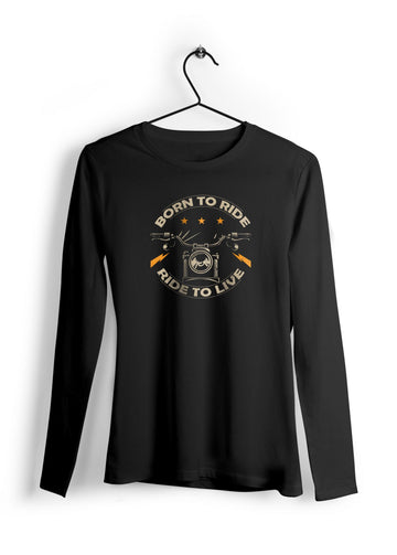 Born to Raid Full Sleeve T-Shirt