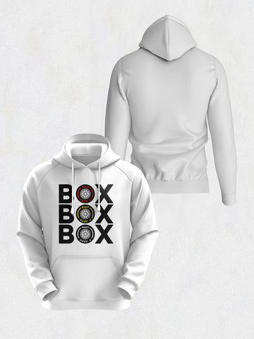 Box Hoodie - White