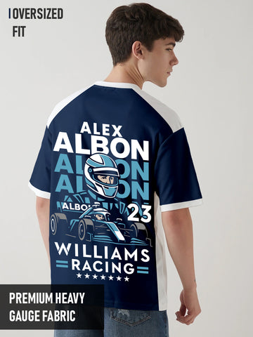 Alex Albon Oversized T-Shirt - Multi Color