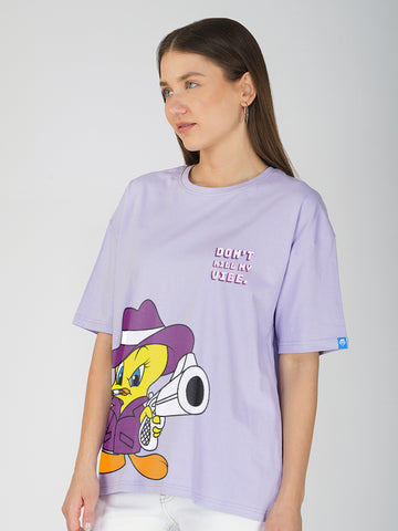Don't Kill My Vibe Women Oversized T-Shirt