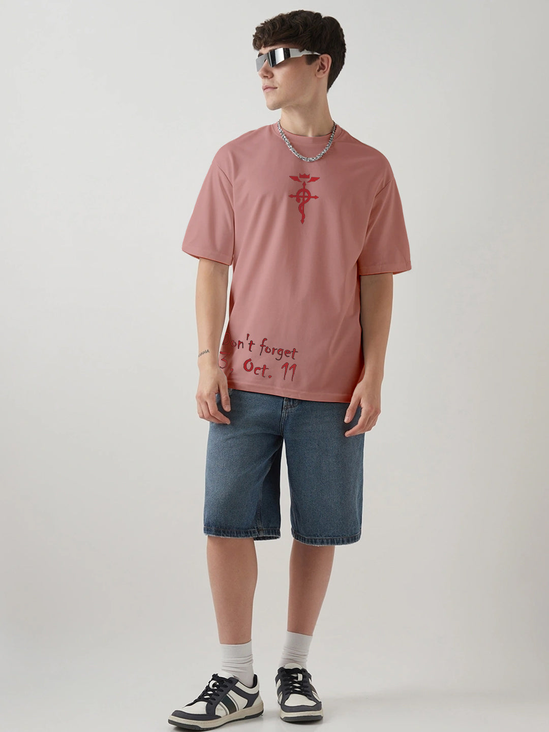 Elric Brothers Fullmetal Alchemist Oversized T-Shirt