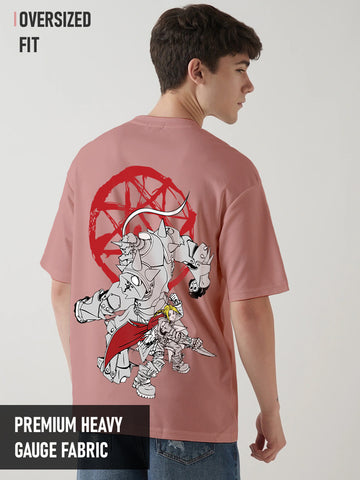 Elric Brothers Fullmetal Alchemist Oversized T-Shirt