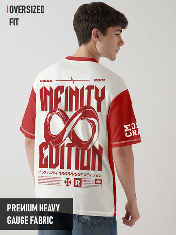Endless Hope Graphic Printed Oversized T-Shirt - Multi Color