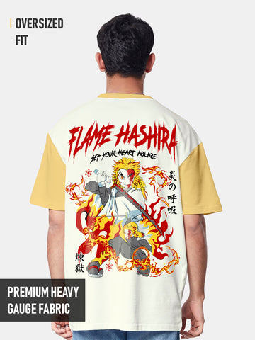Flame Hashira Oversized T-Shirt