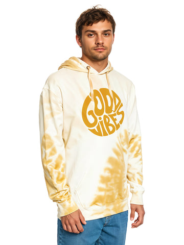 Good Vibes Tie Dye Oversized Hoodie