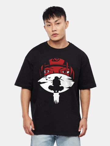Itachi Uchiha Clan Oversized T-Shirt