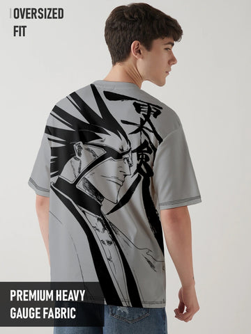Kenpachi Zaraki Oversized T-Shirt - Multi Color