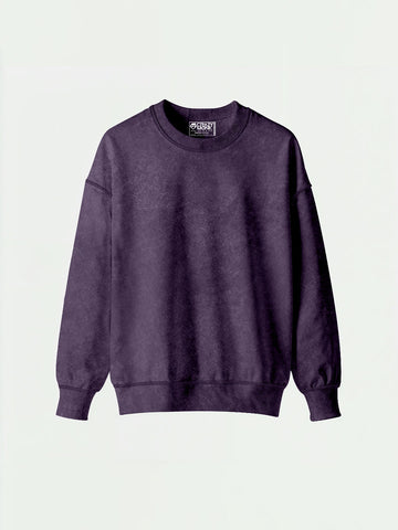 Lavender Oversized Sweatshirt
