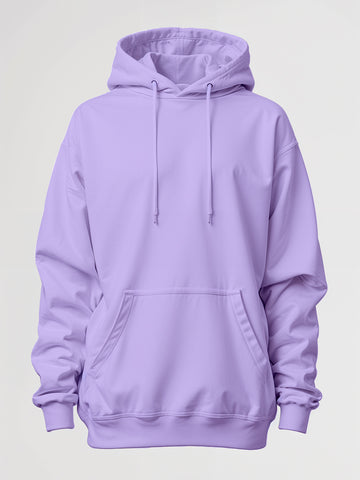 Plain Oversized Hood - Lilac