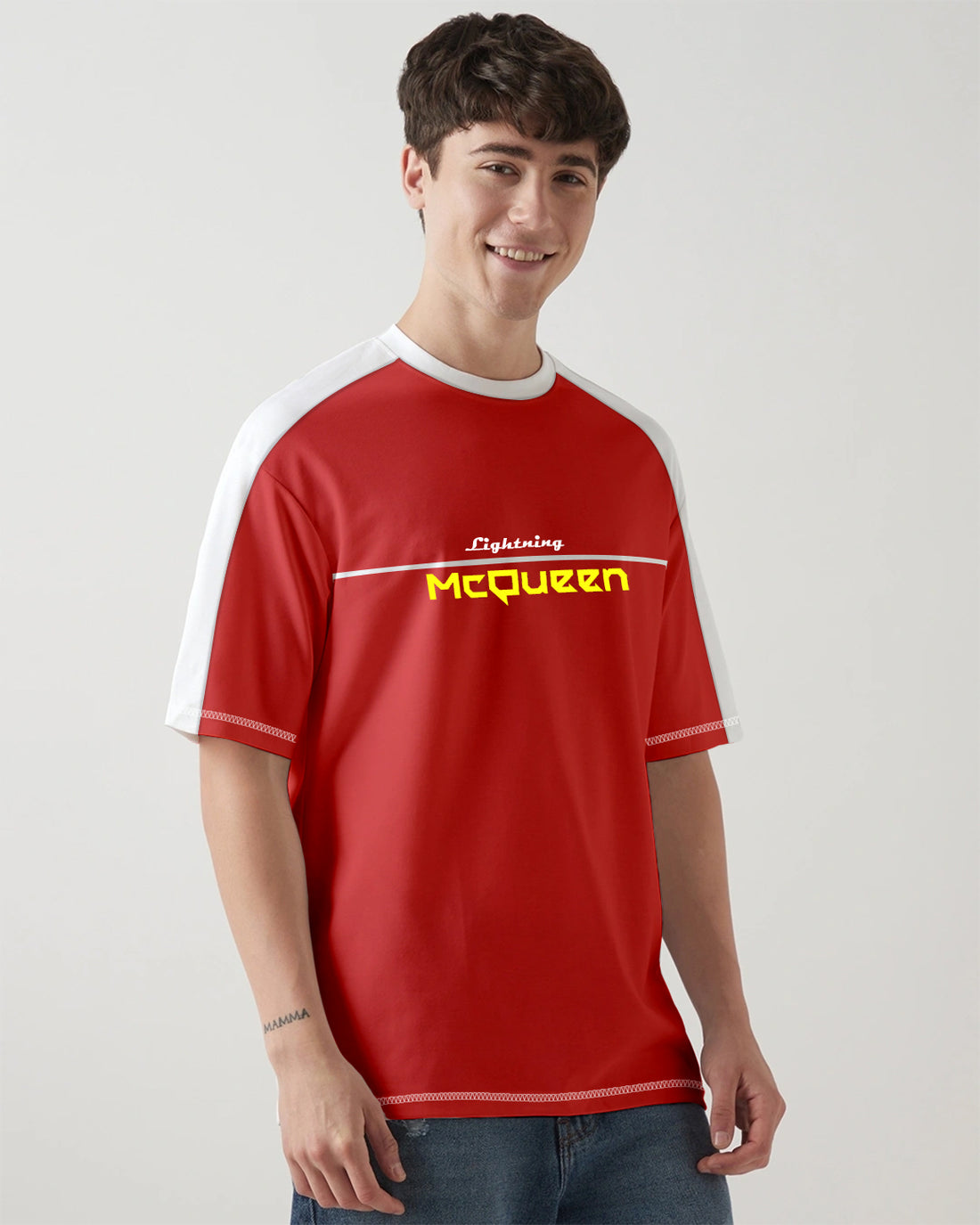 MC Queen Graphic Printed Oversized T-Shirt - Multi Color