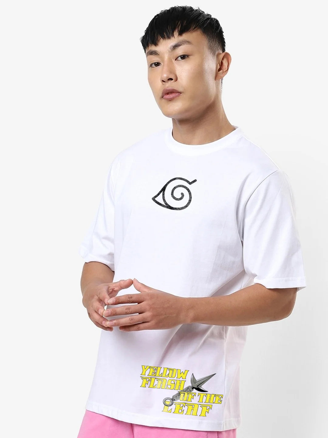 Minato The Yellow Flash Oversized T-Shirt