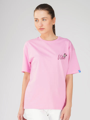 Minnie Vibe Women Oversized T-Shirt
