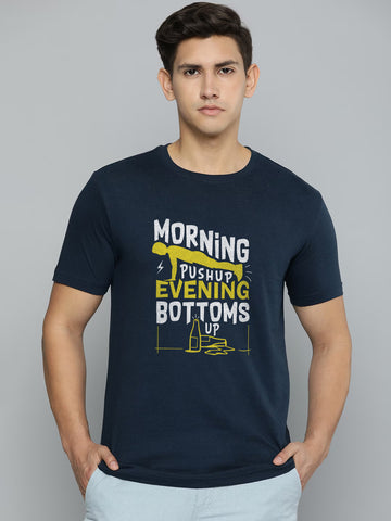 Morning Pushup Half Sleeve T-Shirt