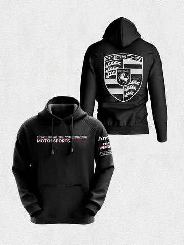 Porsche Penske Hoodie - Black