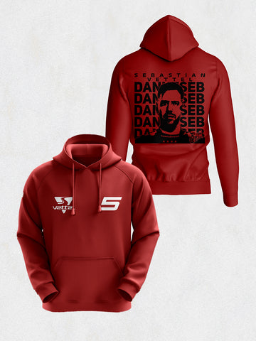 Sebastian Vettal Hoodie - Red