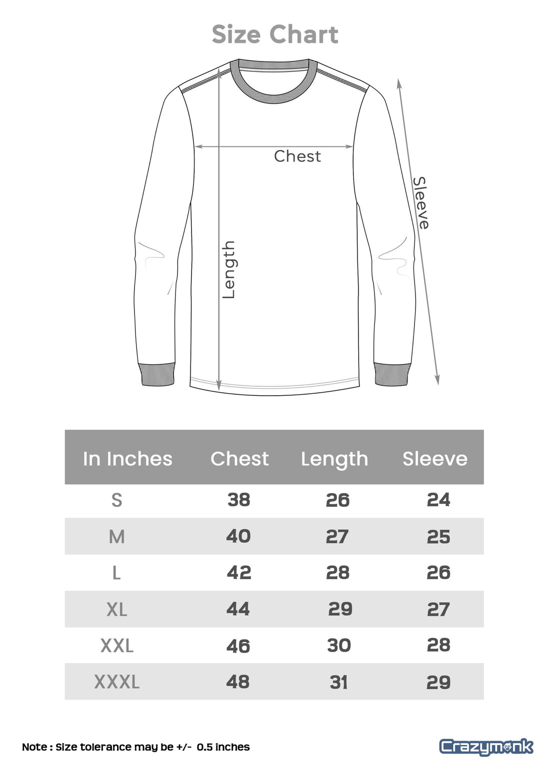 Work Time Full Sleeve T-Shirt