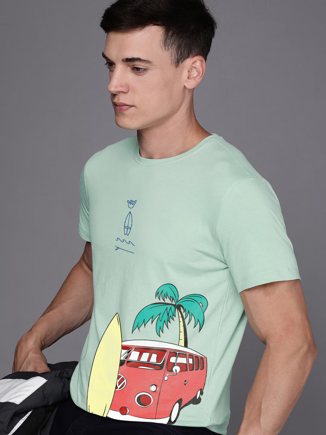 Surf And Chill Half Sleeve T-Shirt