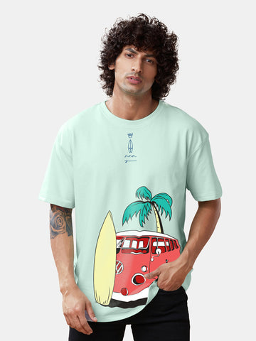 Surf And Chill Half Sleeve T-Shirt