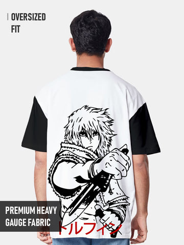 Vinland Saga Thorfinn Multicolor Oversized T-shirt