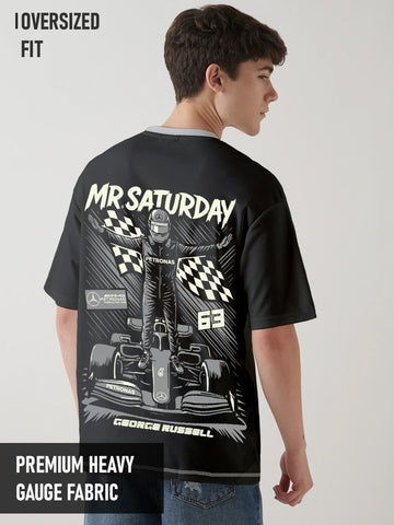 George Russell Oversized T-Shirt - Multi Color