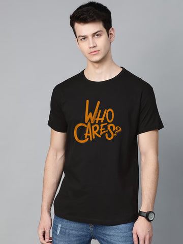 No One Cares Half Sleeve T-Shirt