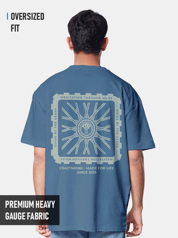 Made For Life Oversized T-Shirt - River Blue