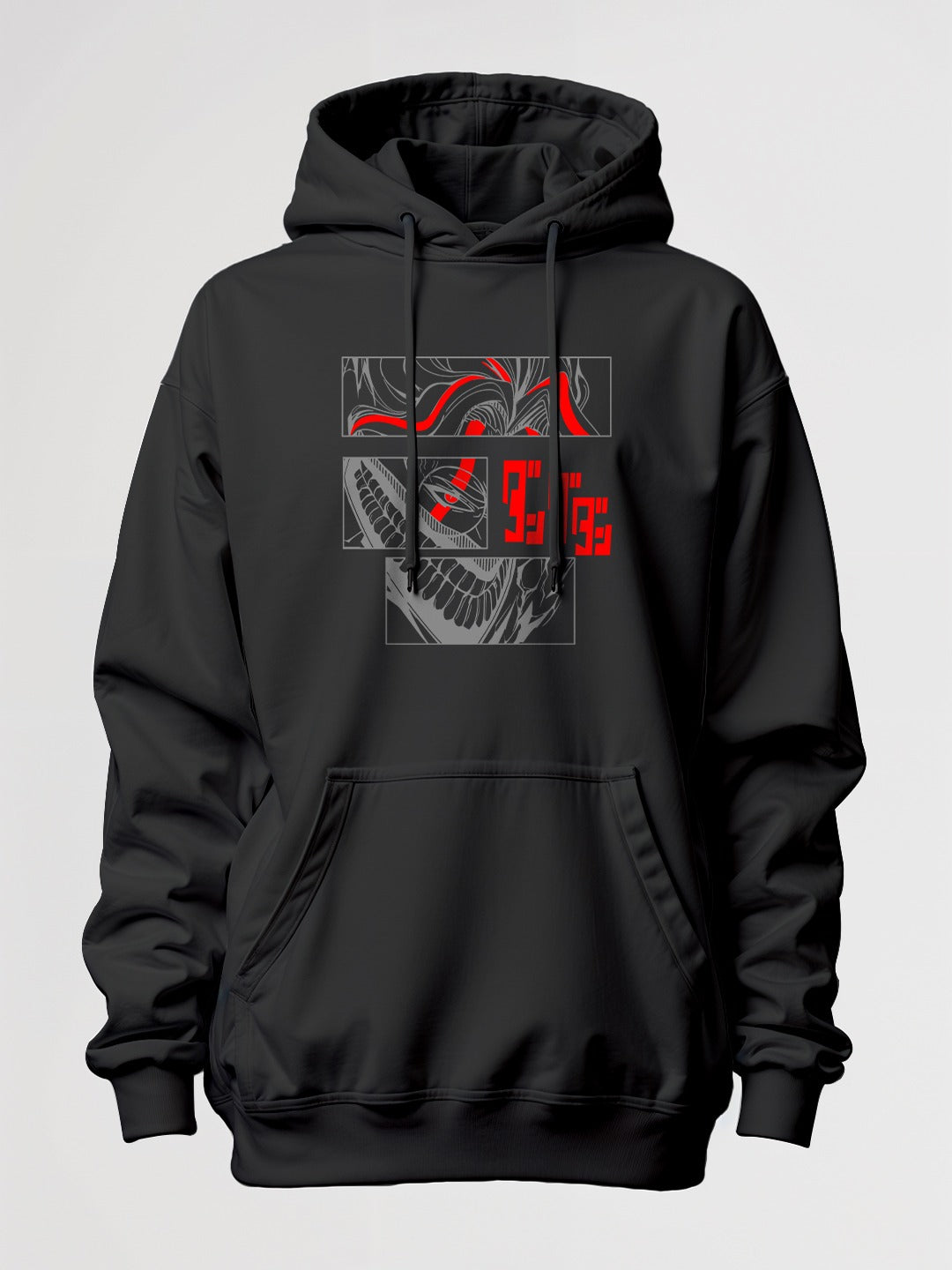 Dandadan Okarun Oversized Hoodie - Black