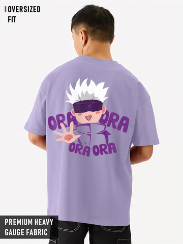 Ora Ora Gojo Satoru Oversized T-Shirt