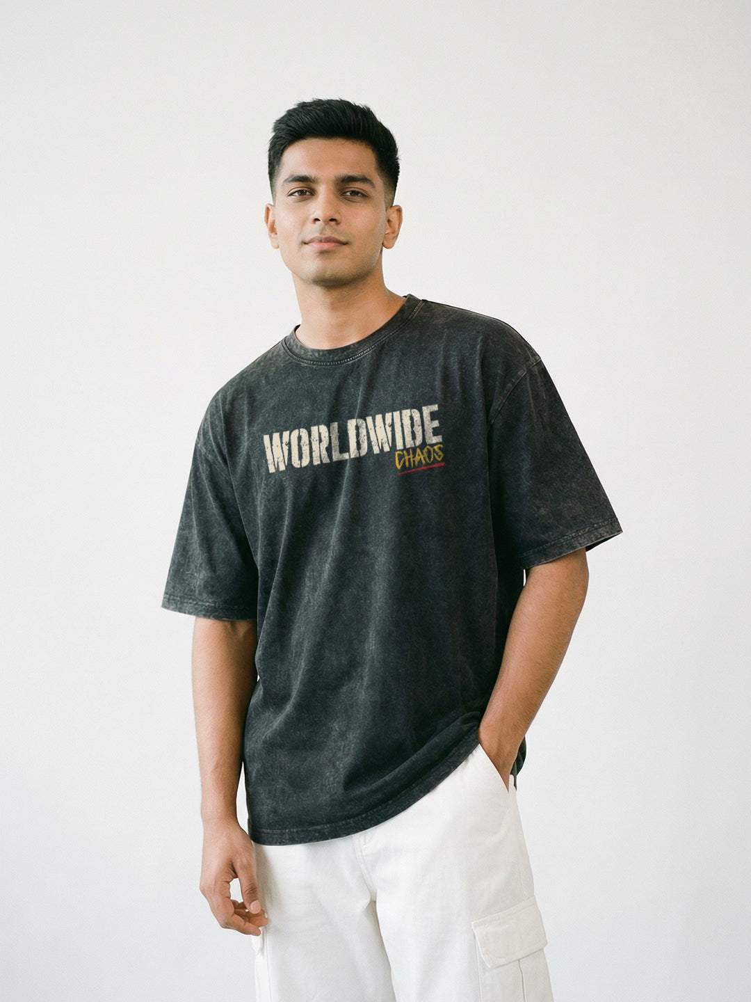 Worldwide Chaos Oversized T-Shirt