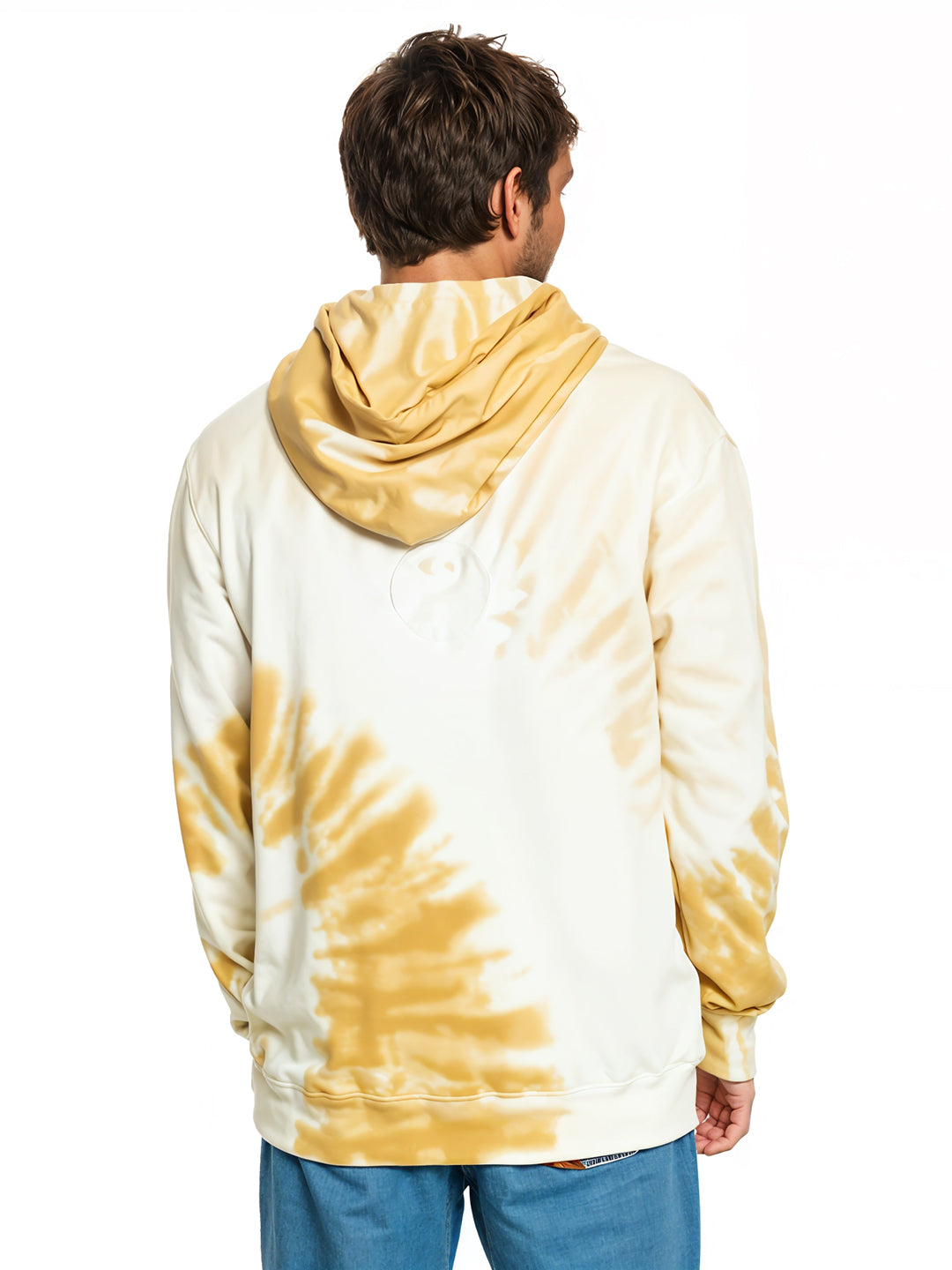 Autumn Blaze Tie Dye Oversized Hoodie