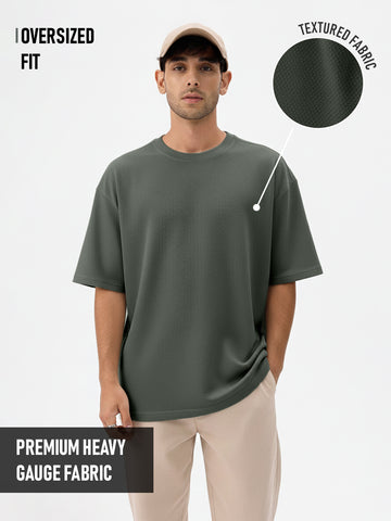 Street Sage Oversized T-Shirt - Green
