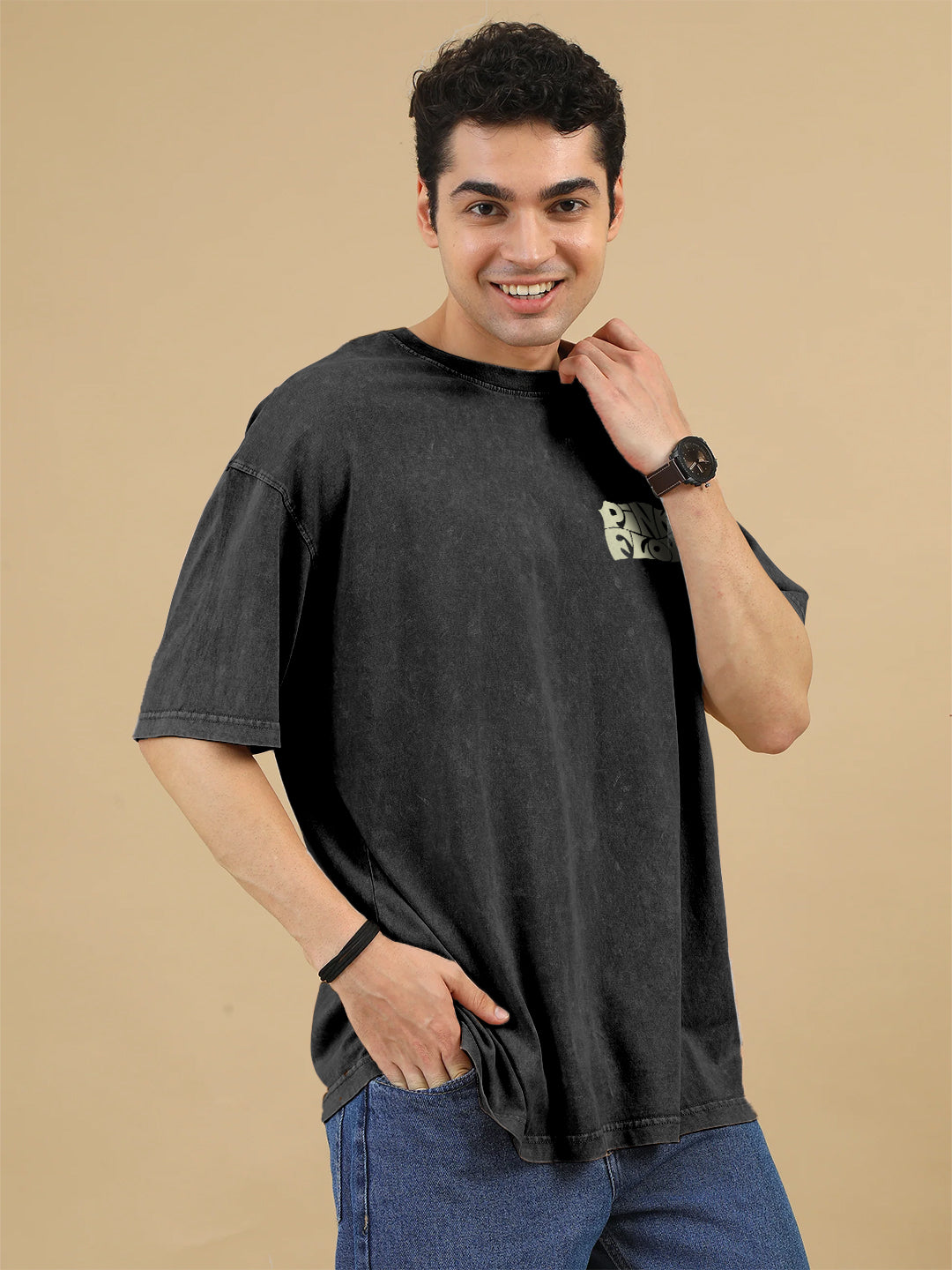 Pink Floyd Acid Wash Oversized T-Shirt