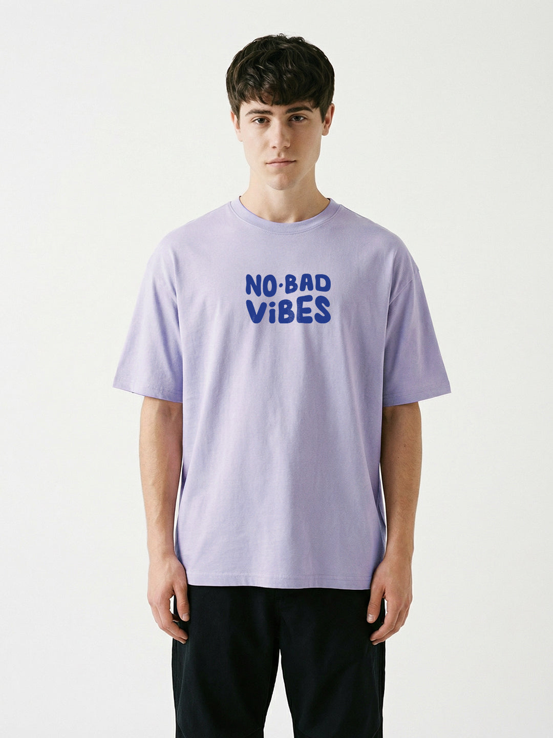 No Bad Vibes Oversized T-Shirt