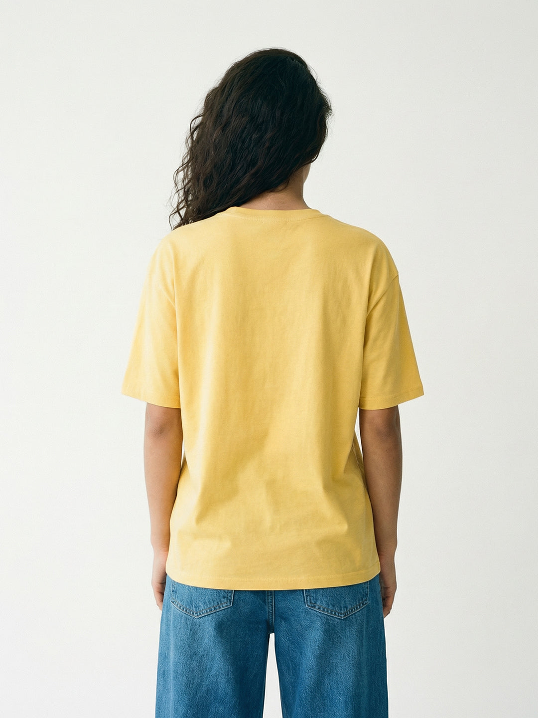 Brooklyn Women Oversized T-Shirt - Yellow