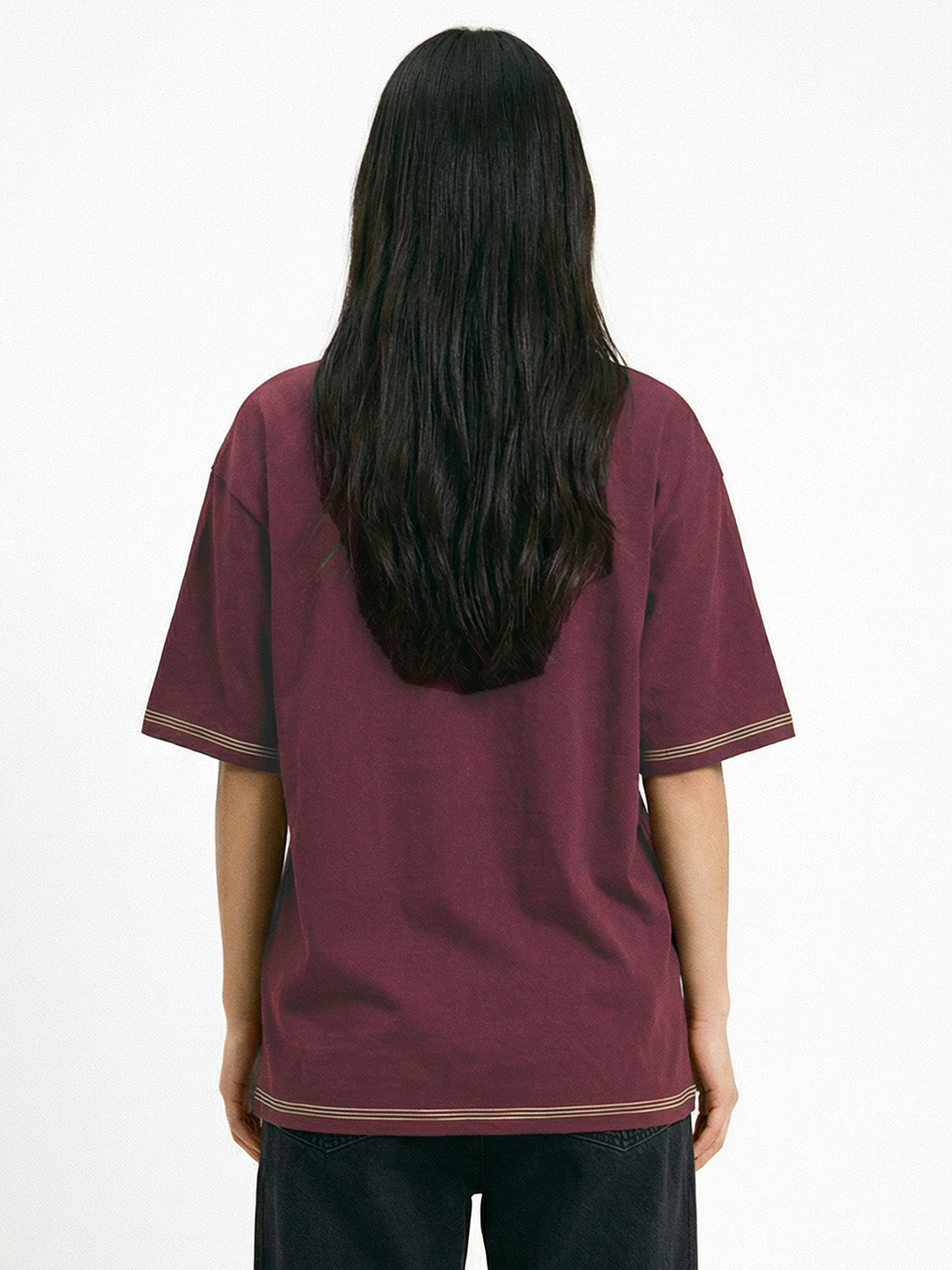 Urban Paradise Women's Oversized T-Shirt - Maroon 5 Thread