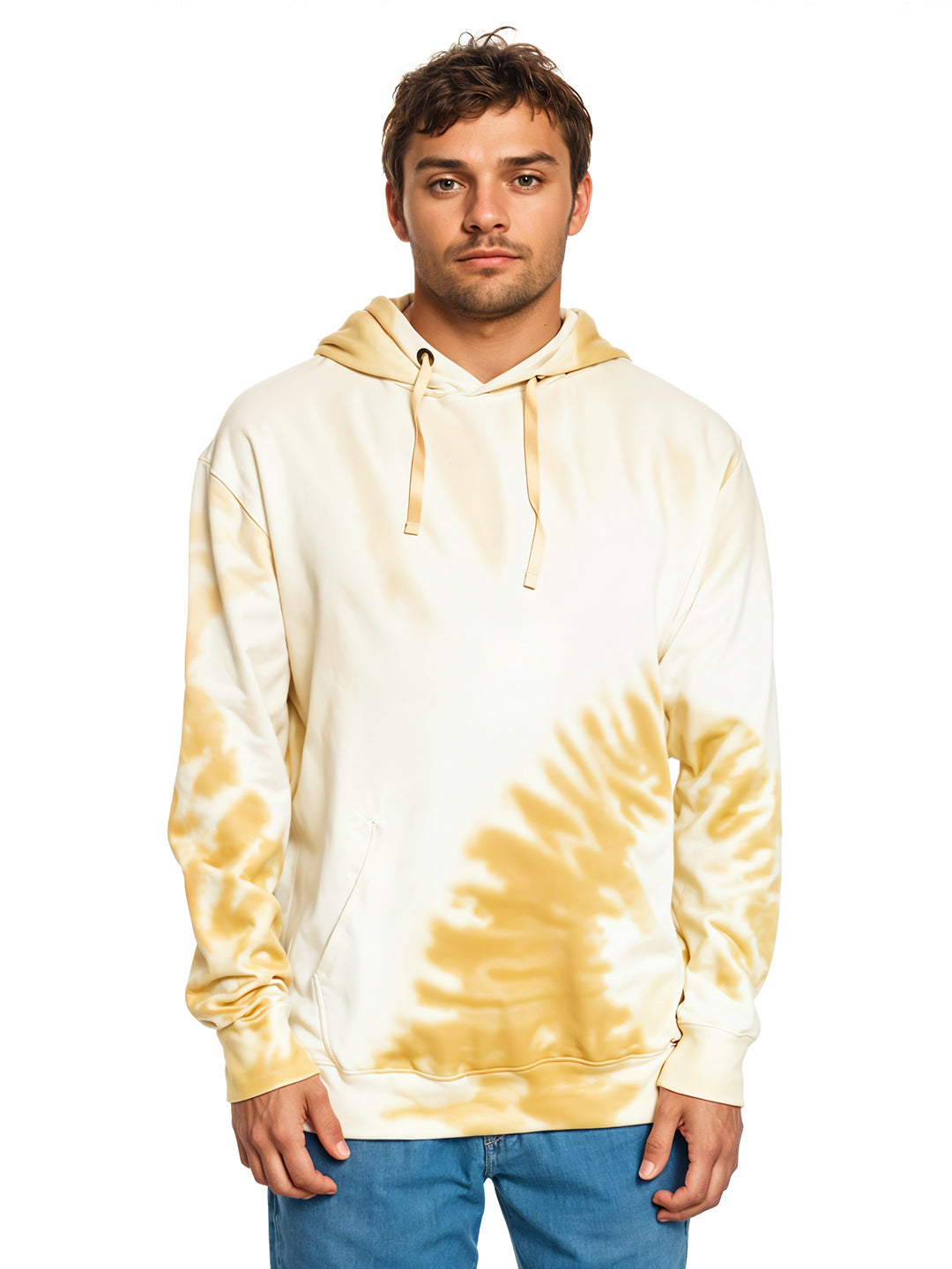 Autumn Blaze Tie Dye Oversized Hoodie