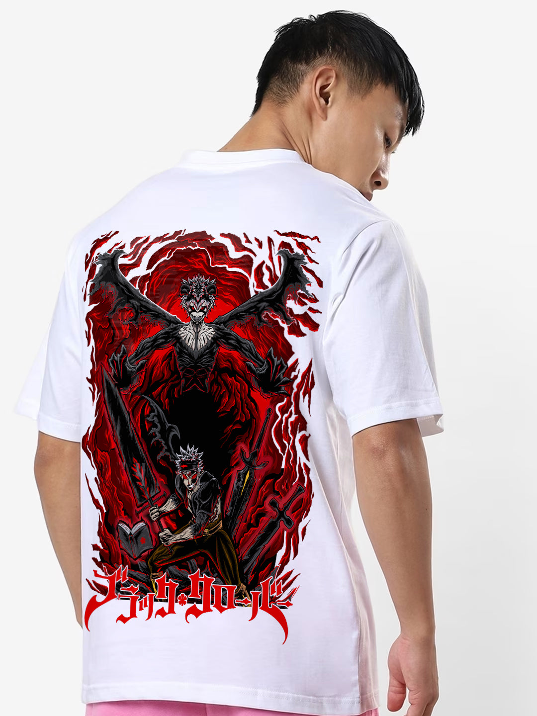 Asta Black Clover Oversized T-Shirt