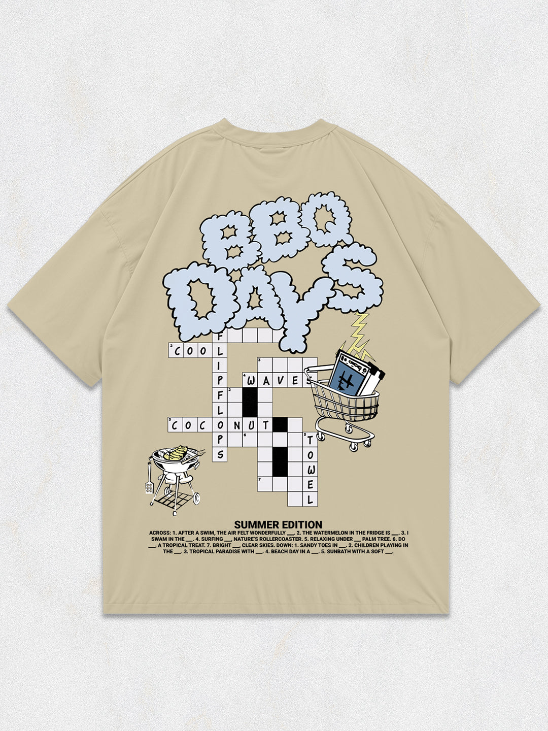 BBQ Days Oversized T-Shirt