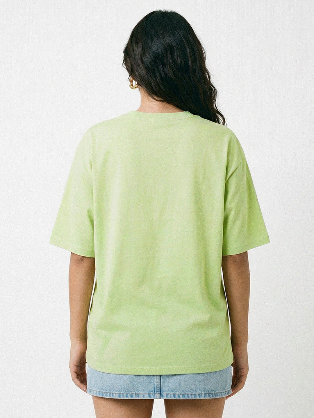 Beauty in the Broken Women's Oversized T-Shirt - Pista Green