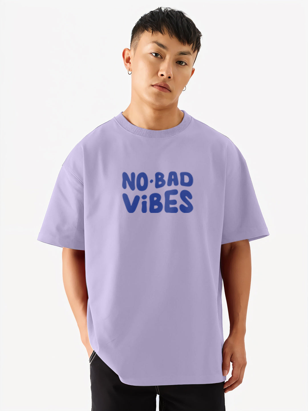 No Bad Vibes Oversized T-Shirt