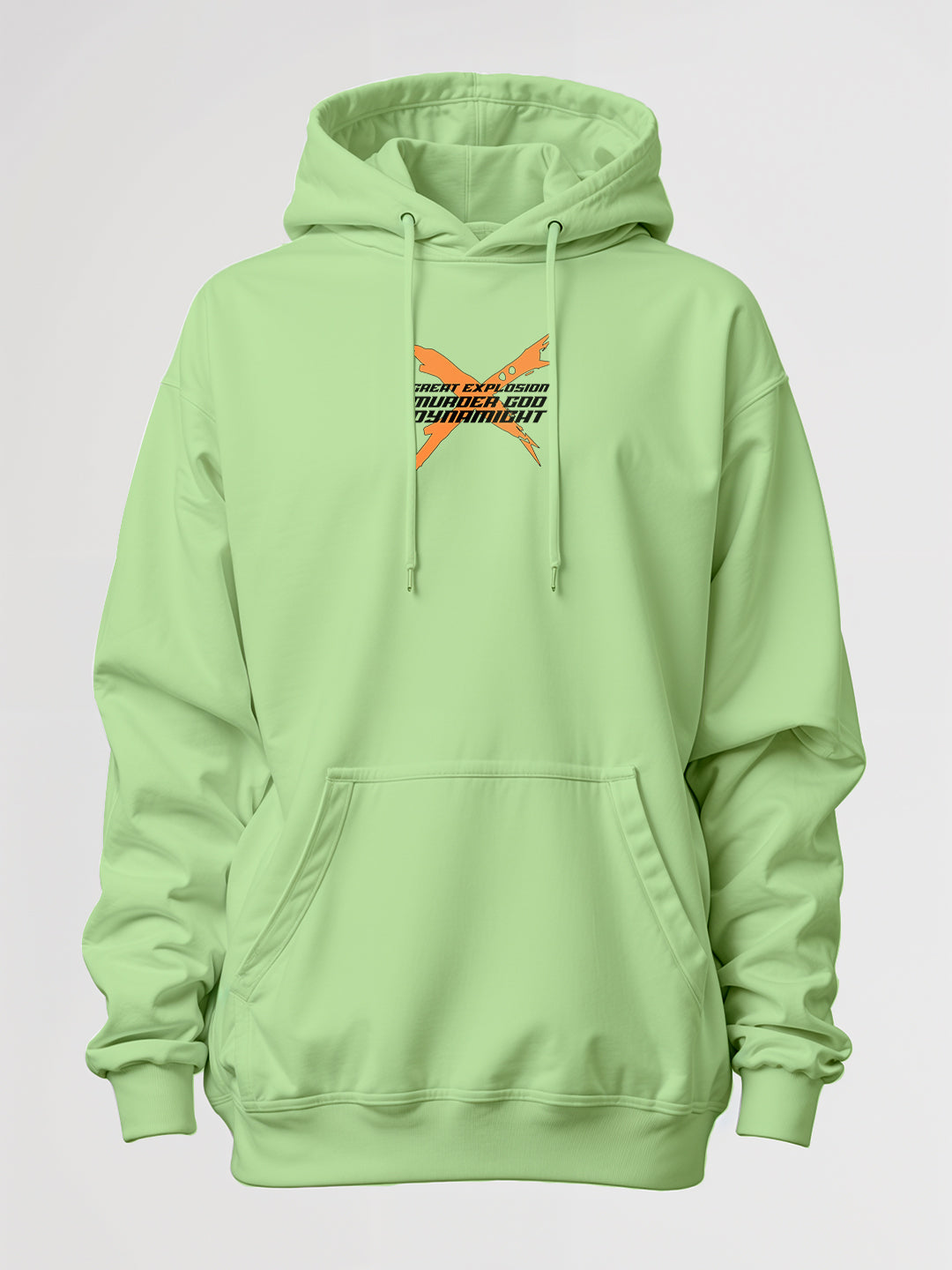 Bakugo Katsuki X Strafe Panzer Oversized Hoodie - Pista Green